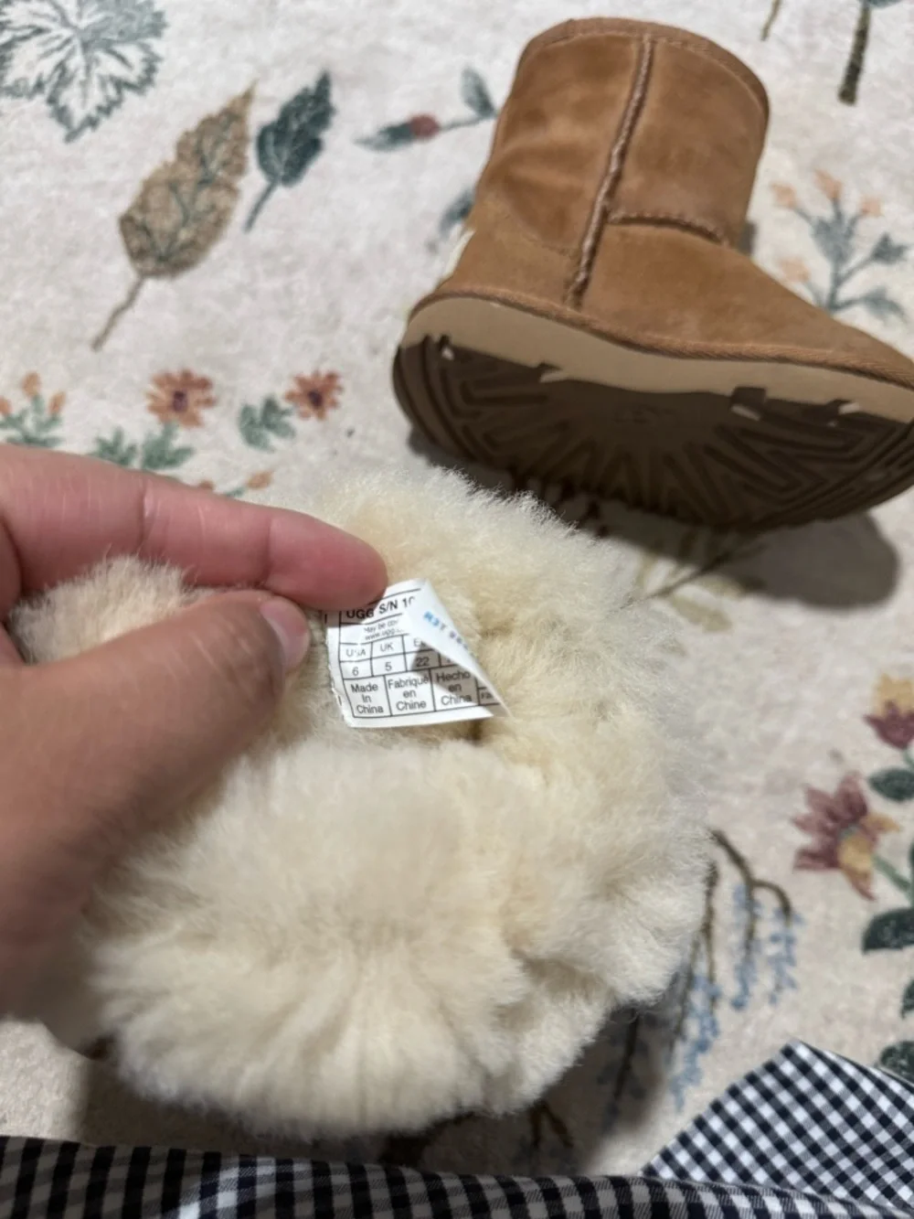 Ugg Chestnut Shearling-Lined Suede Boots 6